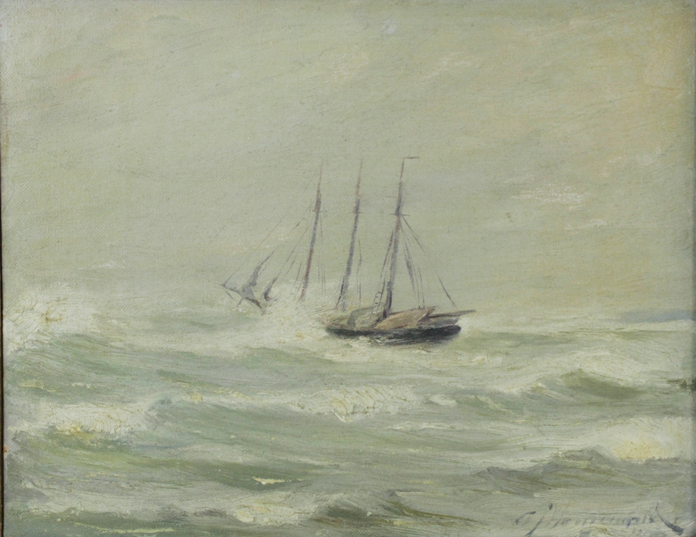 A.J. Hammond | Ship at Sea | MutualArt