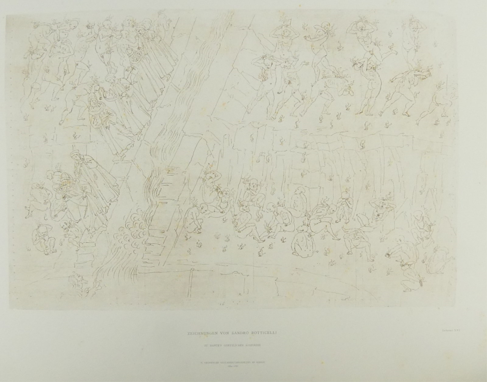 Sandro Botticelli | Dante's Inferno XVI | MutualArt