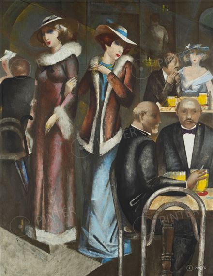 In A Bar by Alekszej Vlaszov