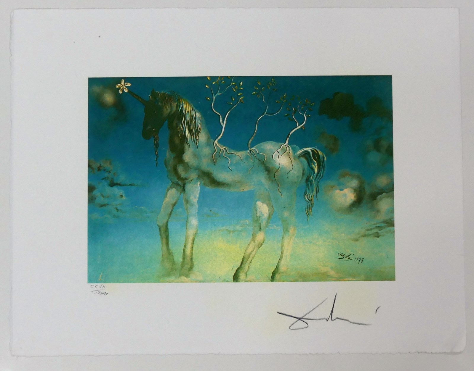 Salvador Dalí | L'unicorn Allegre | MutualArt