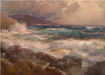Seascape - Mikhail Mikhailovich Courierov