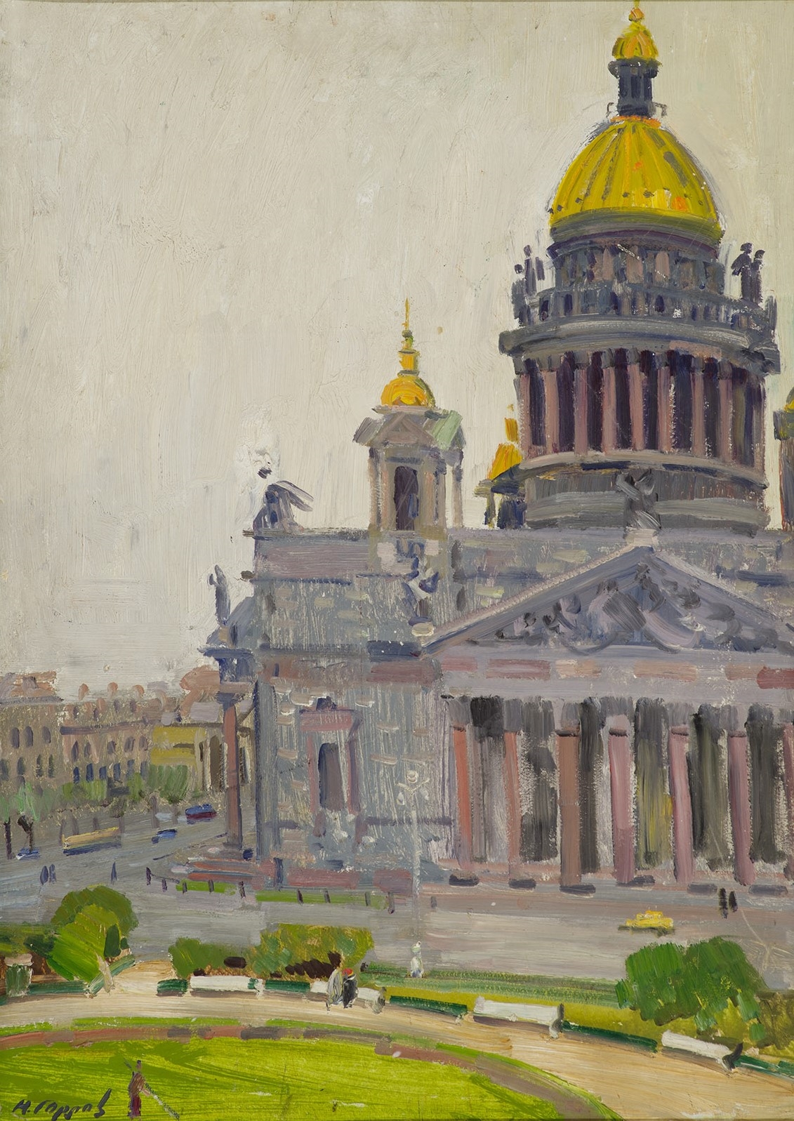 Saint Petersburg by Nicolaï Gorlov, 20th century.