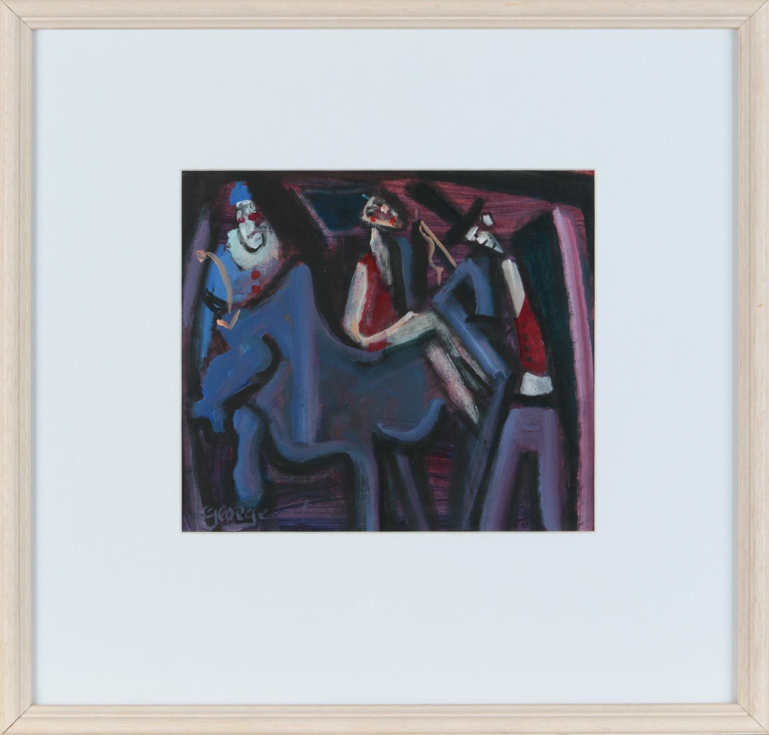 George Dunne | 'THE THREE PERFORMERS' | MutualArt