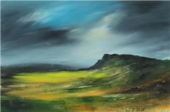 'FIRST LIGHT OVER BENEVEAGH' - William J. Page