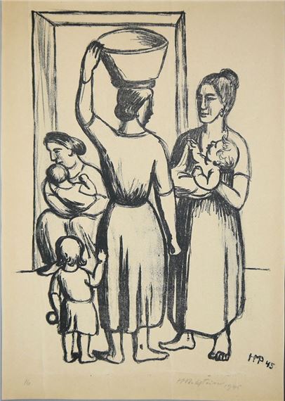 0254-Hermann Max Pechstein by Max Pechstein, 1945