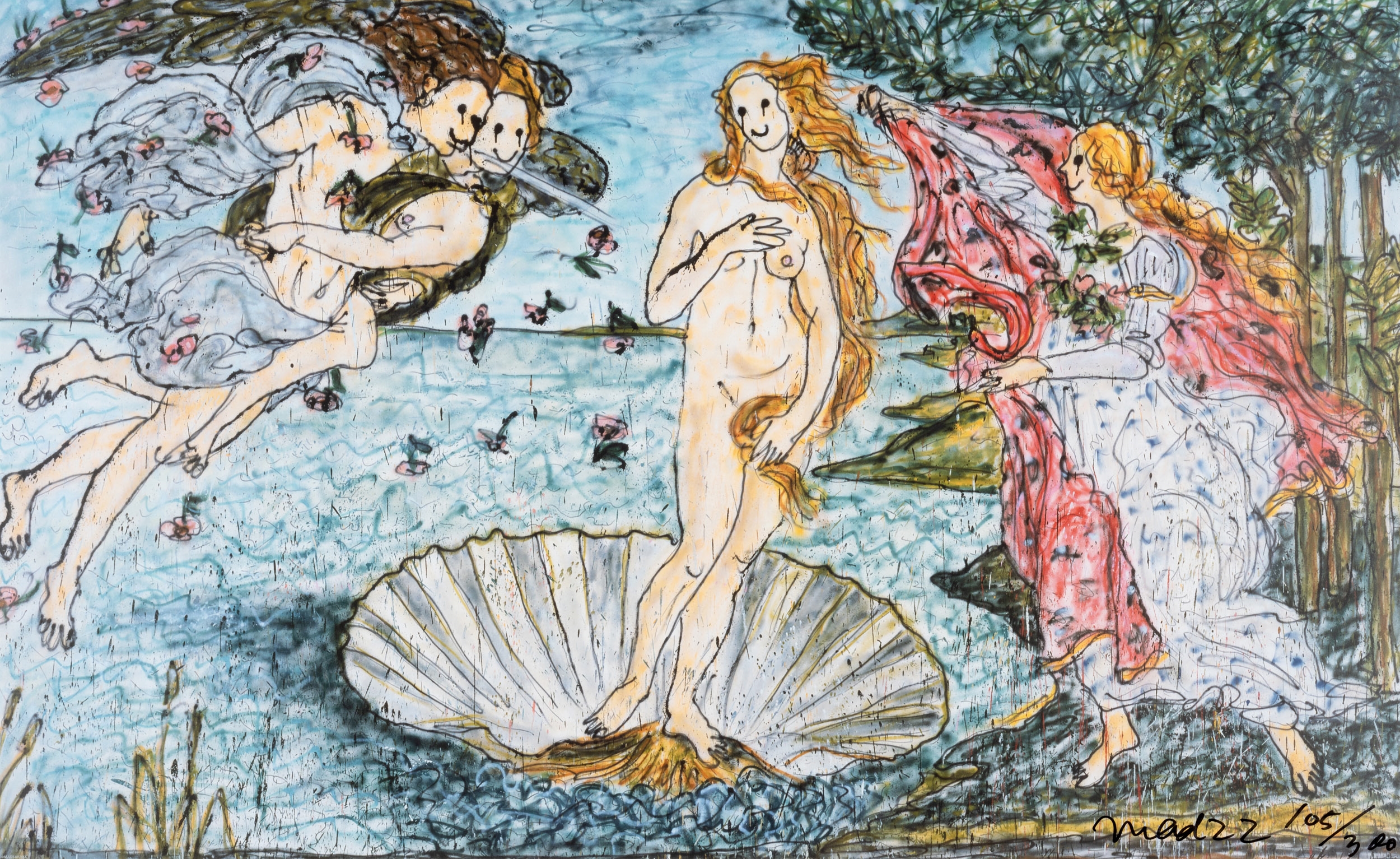 MADSAKI | The Birth of Venus II (inspired by Sandro Botticelli)_P ...
