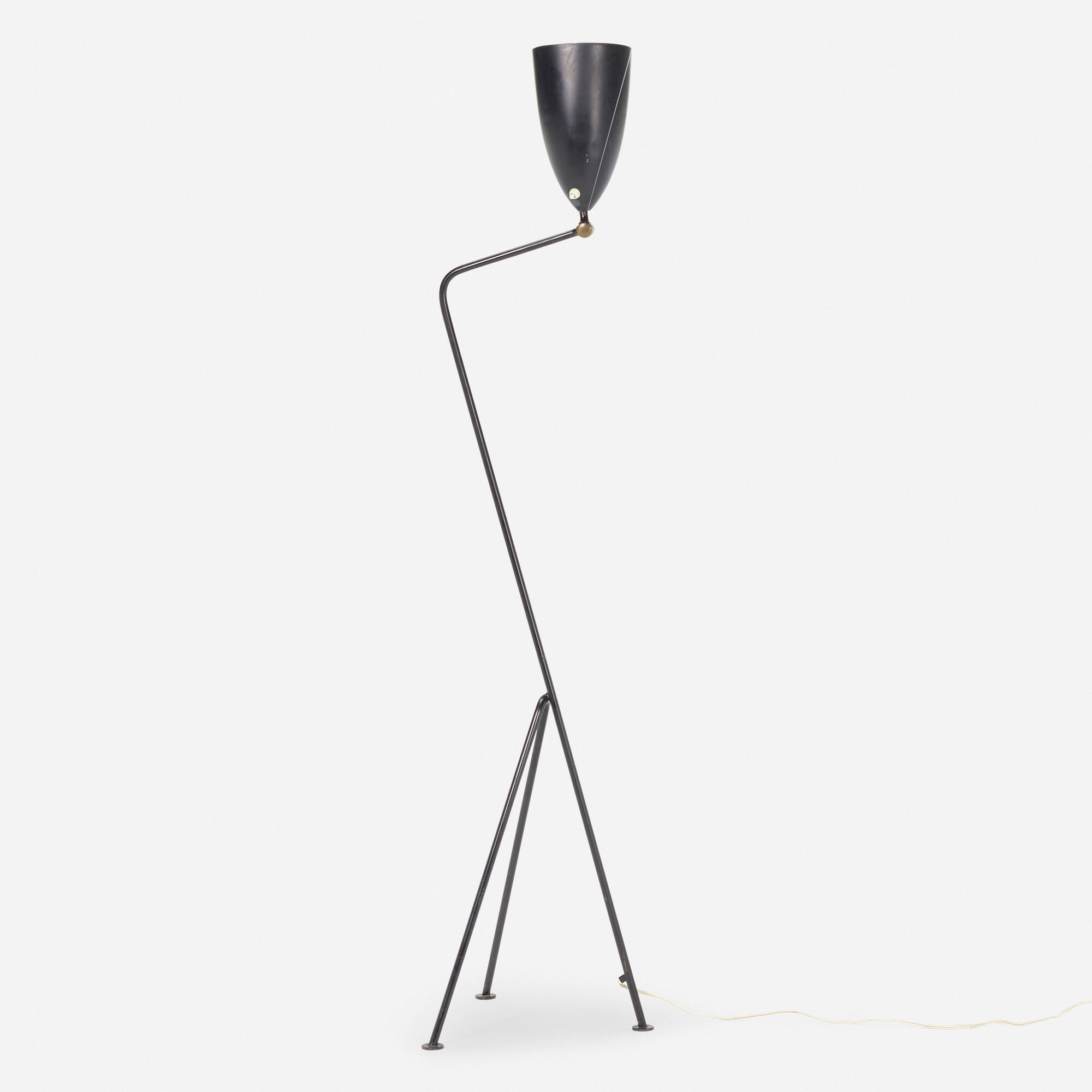 Greta Magnusson Grossman | Early Grasshopper floor lamp, model G-33 ...