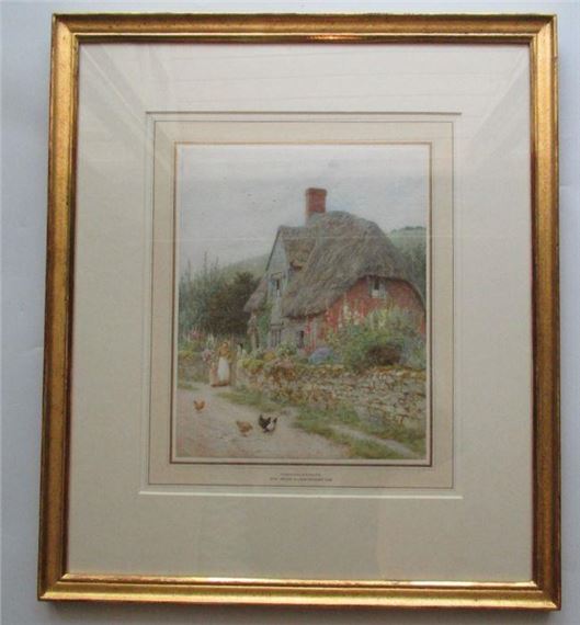 A Cottage at Wishfold by Helen Allingham