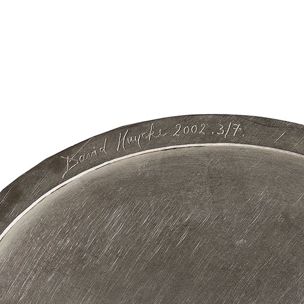 Artwork by David Huycke, 'Ovalinder #2' 2011, Made of Silver, oval