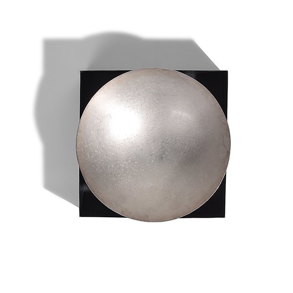 Artwork by David Huycke, 'Round Square 2', Made of Silver