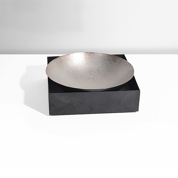 Artwork by David Huycke, 'Round Square 2', Made of Silver