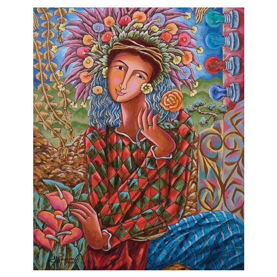 Untitled by Mario Parial, dated 1996