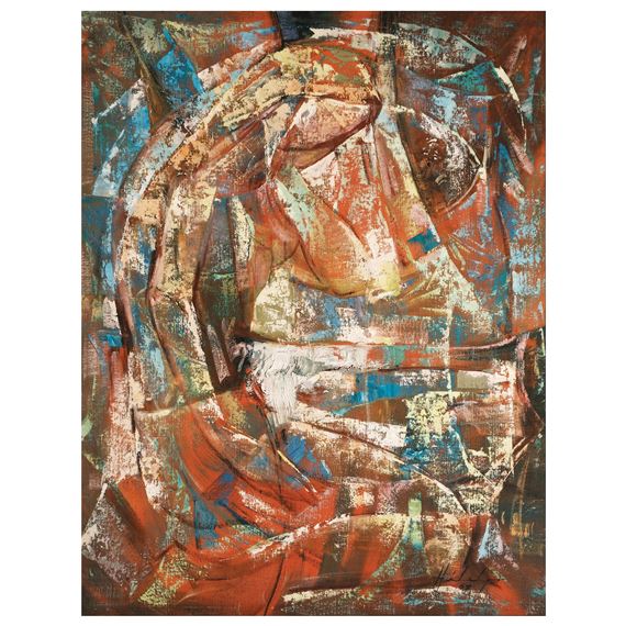 Untitled by Amado Hidalgo, dated 1968