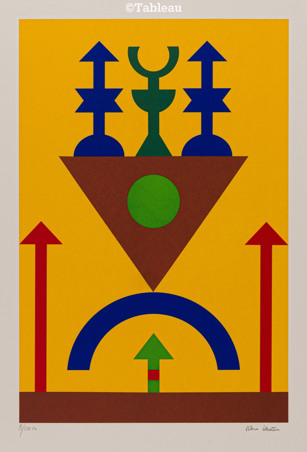 Rubem Valentim | Emblema | MutualArt
