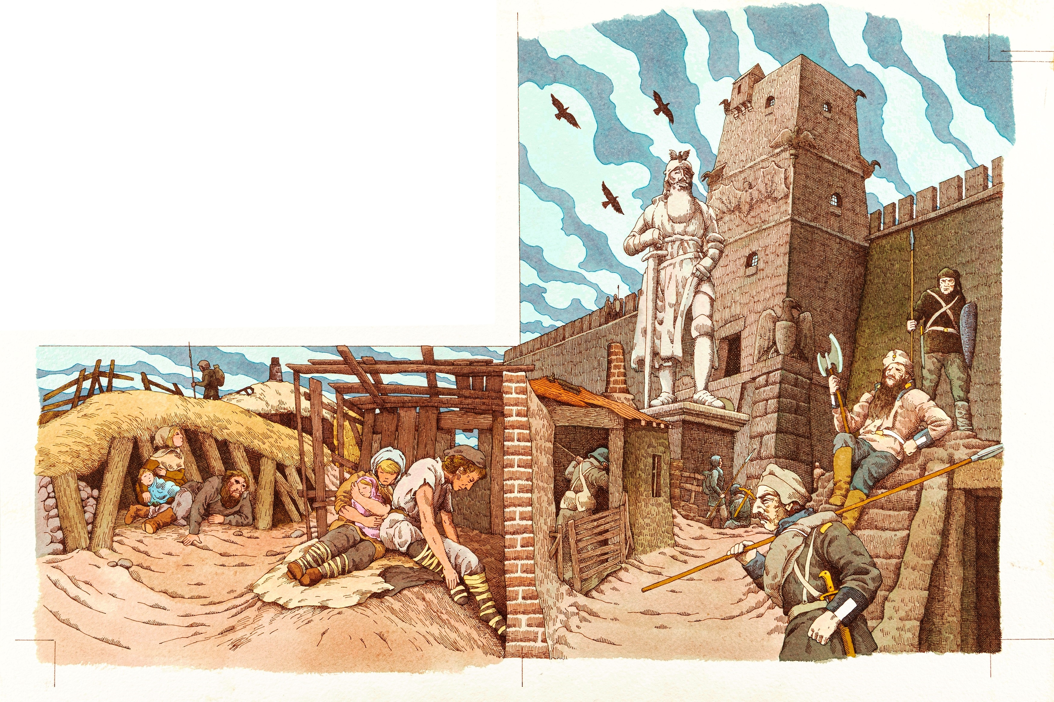 Roberto Innocenti | The King of birds (1973) | MutualArt