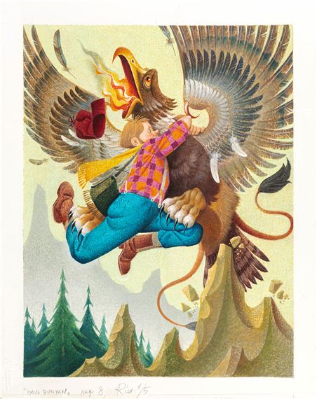 The Ballad of Paul Bunyan by Severino Baraldi