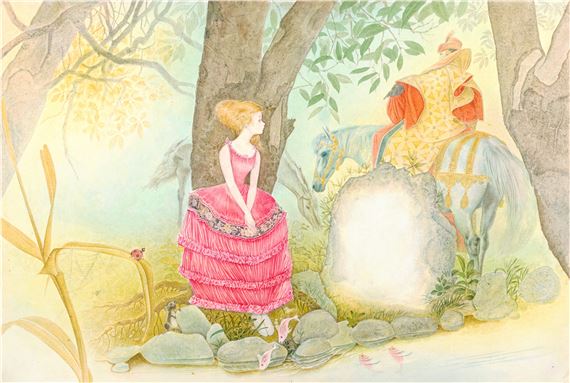 The little goose keeper by Ugo Fontana, 1966