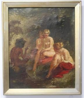 PAN WITH NYMPHS - L. Bang