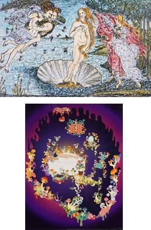MADSAKI | Birth of Venus II (inspired by Sandro Botticelli)_P (2000