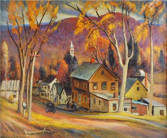 The General Store by Albertus Eugene Jones, 1955