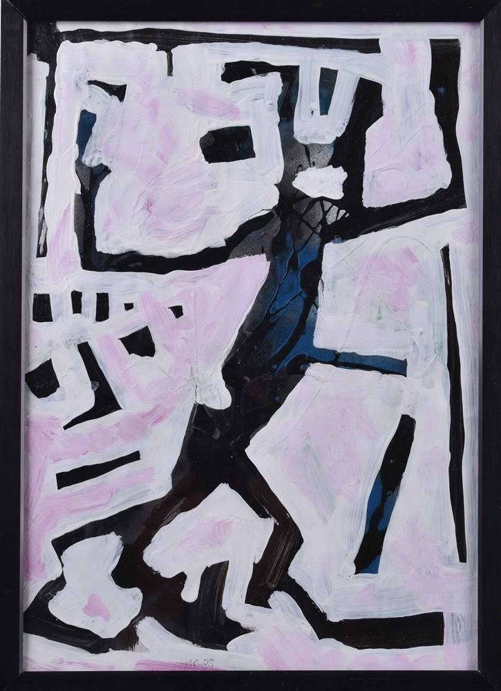 Artwork by Marcus Krips, Untitled, Made of mixed media on paper