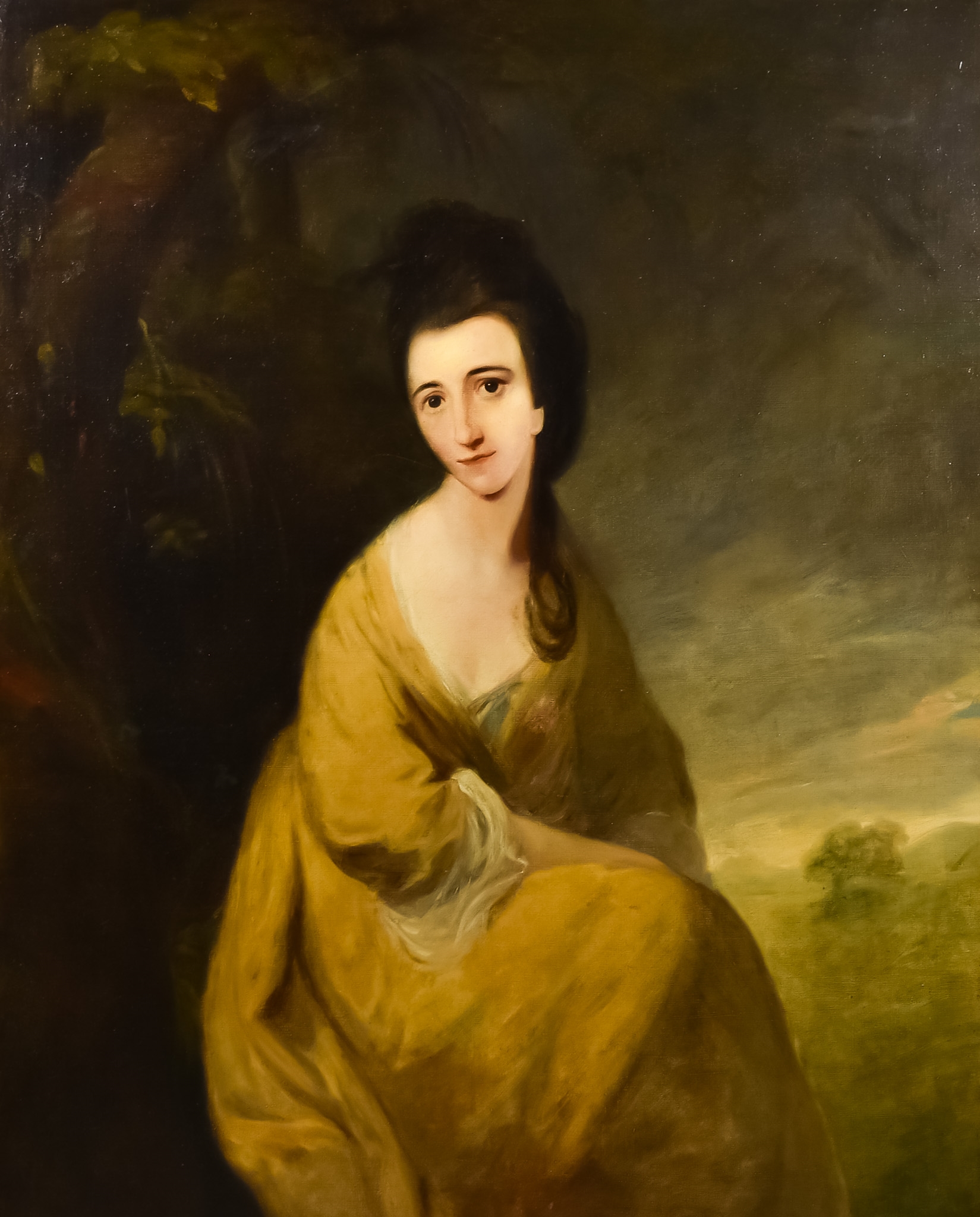 Sir Joshua Reynolds | PORTRAIT OF MISS MARY PALMER | MutualArt