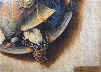 Nature morte aux perdrix - Aurélie Léontine Malbet