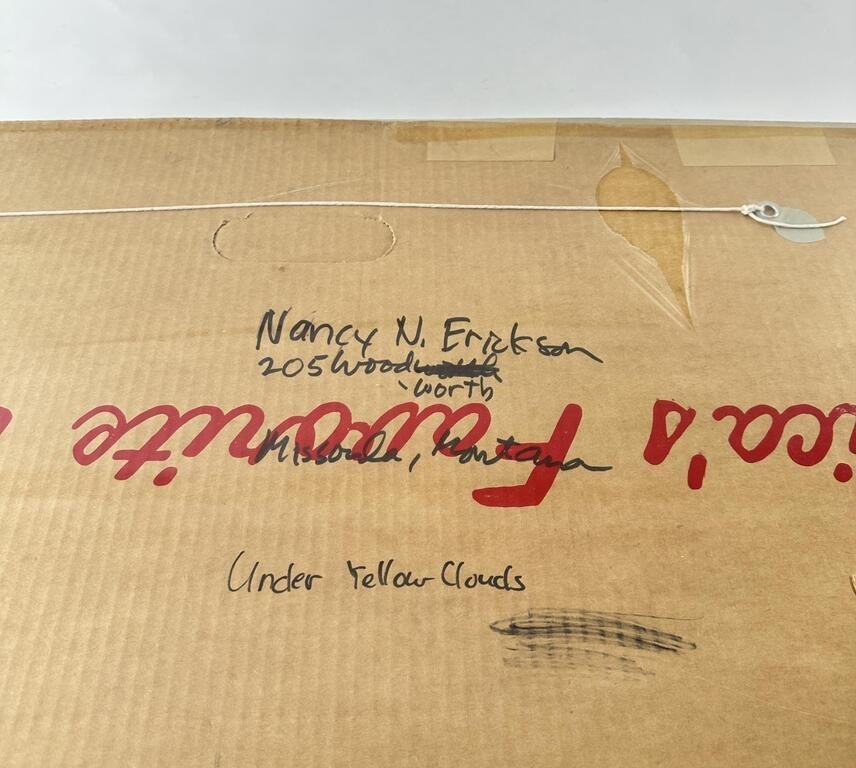 Artwork by Nancy Erickson, Montana, Made of Watercolor