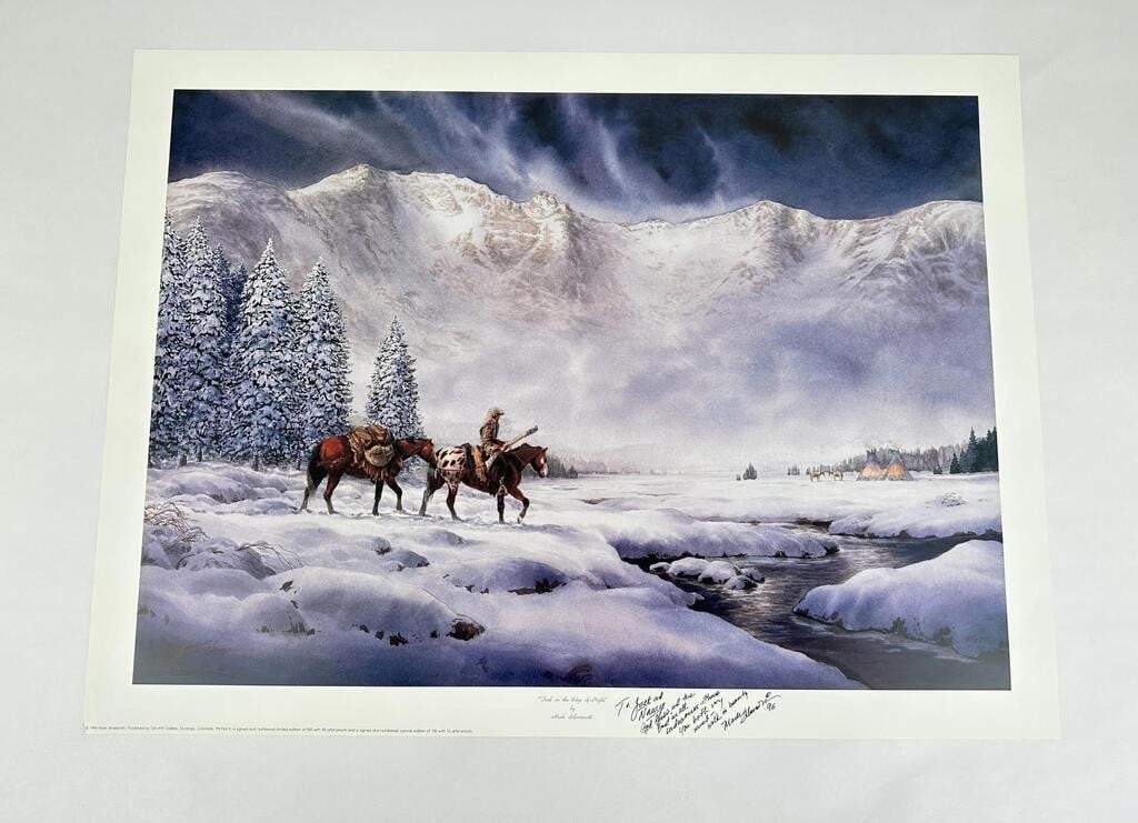 Mark Silversmith | Trail Edge of Night | MutualArt