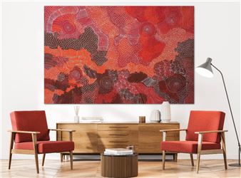 Freda Price Pitjara作 アボリジニアート Freda Price Pitjara | 337 Artworks at Auction | MutualArt