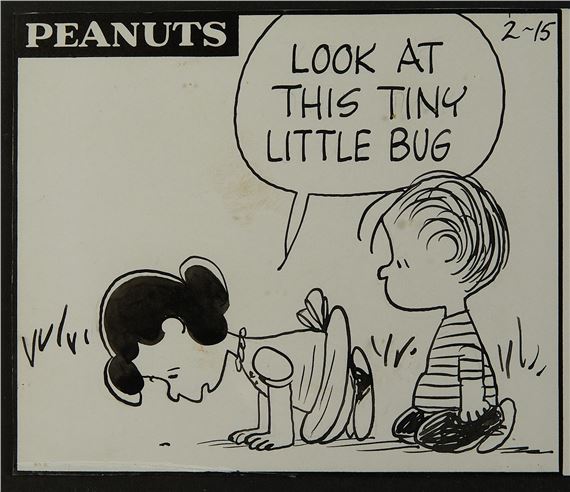 Charles Schulz | Peanuts comic strip (1965) | MutualArt