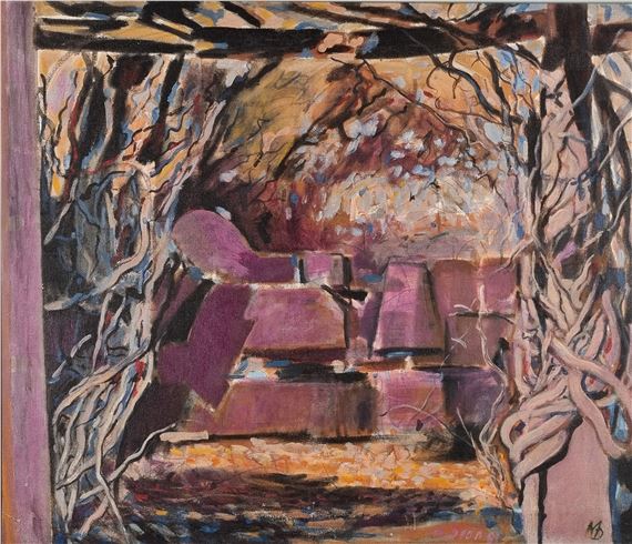 Lost Wisteria Garden by Margaret Dean, 1998