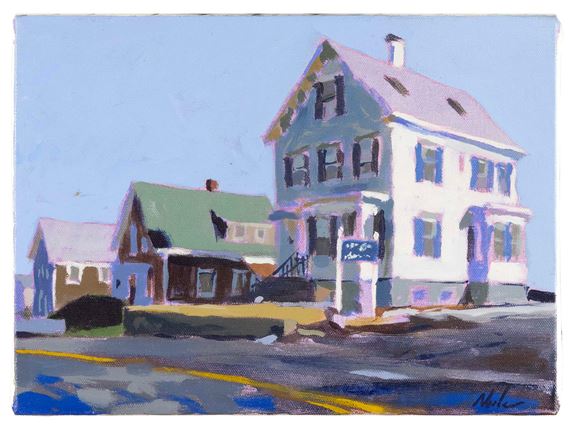 "Bradford House". by Robert Abele, dated 2014
