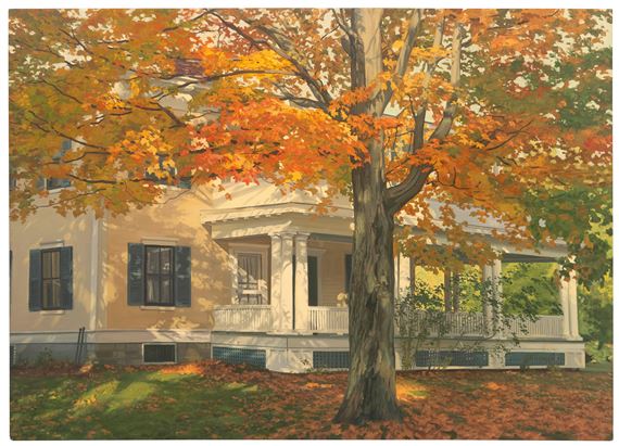 "Front Porch, Vermont". by Sturman