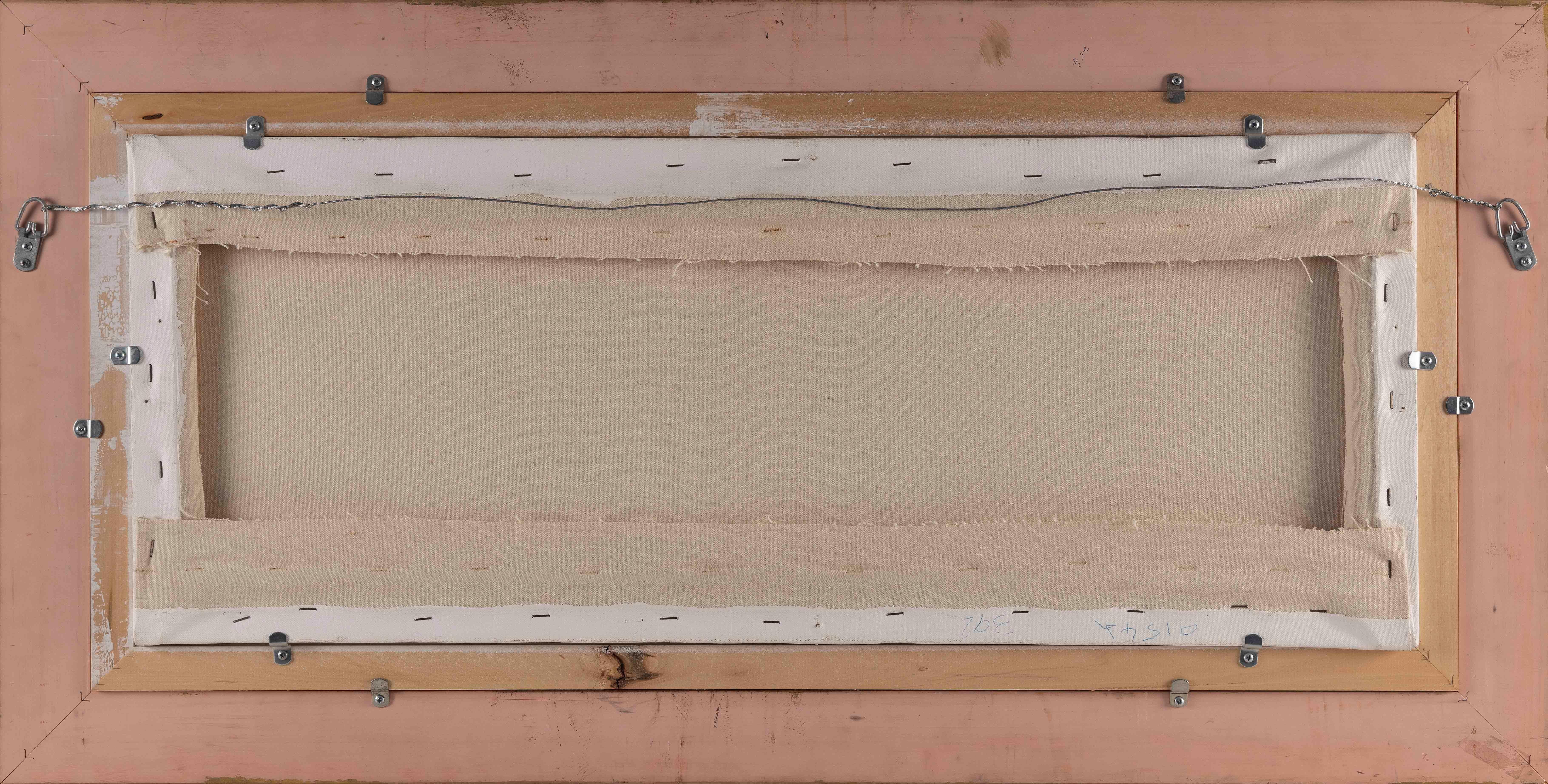 Artwork by Sturman, Snow falling on a Vermont farmstead., Made of Oil on canvas