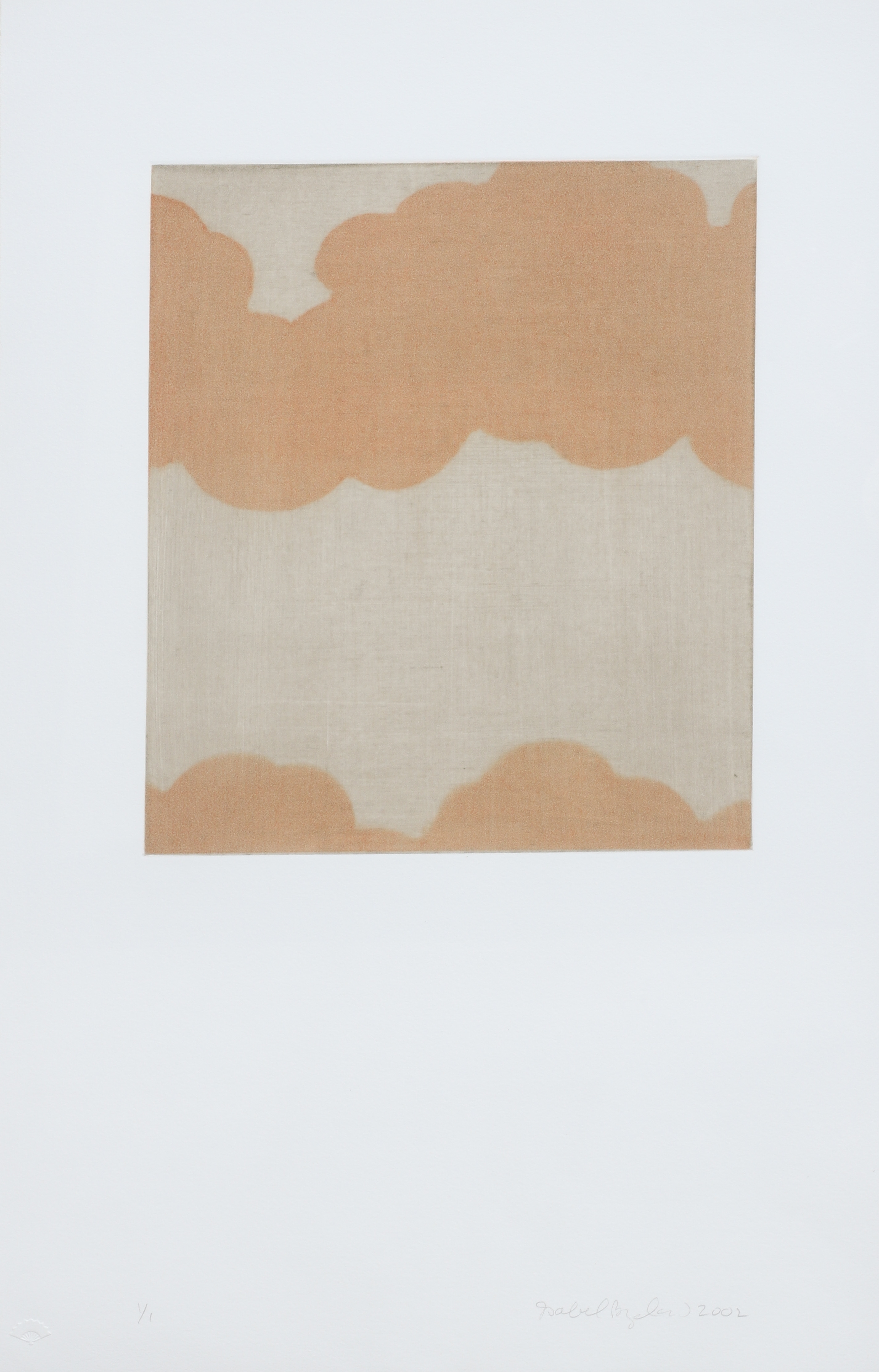 Artwork by Isabel Bigelow, Abstract monoprints, Made of color etching on paper (4)