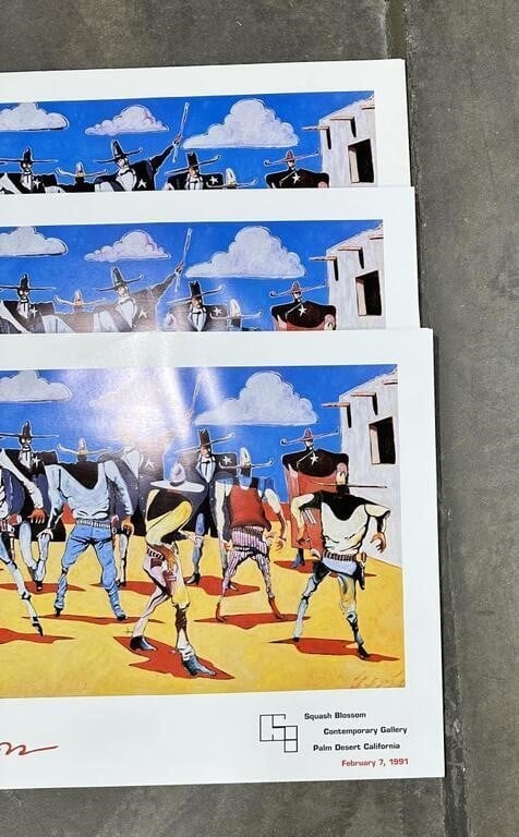Thom Ross | Opening Movement OK Corral Prints | MutualArt