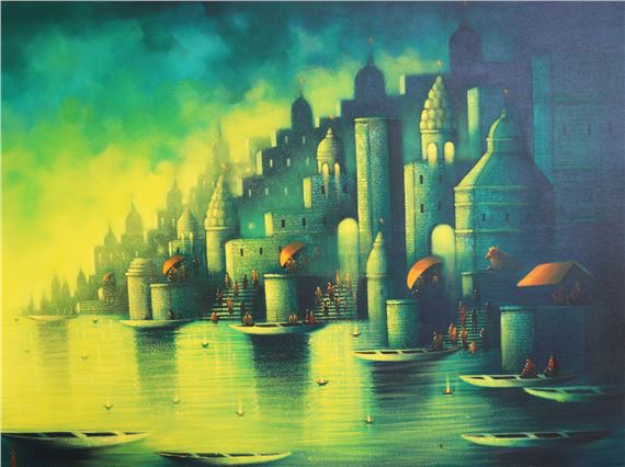 Holy Banaras by Somnath Bothe