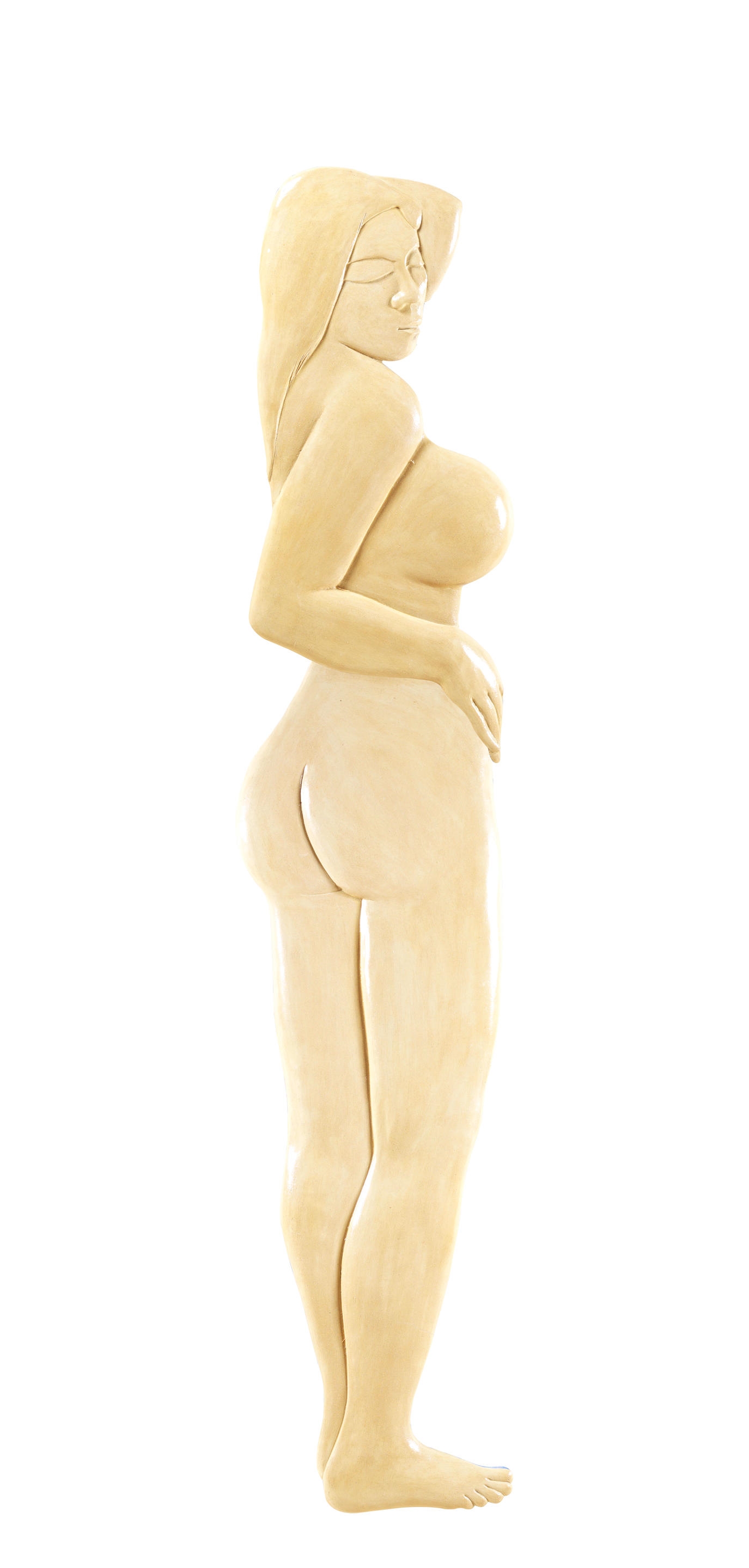 Artwork by Hamra Abbas, Pinups, Made of mixed media installation including terracotta