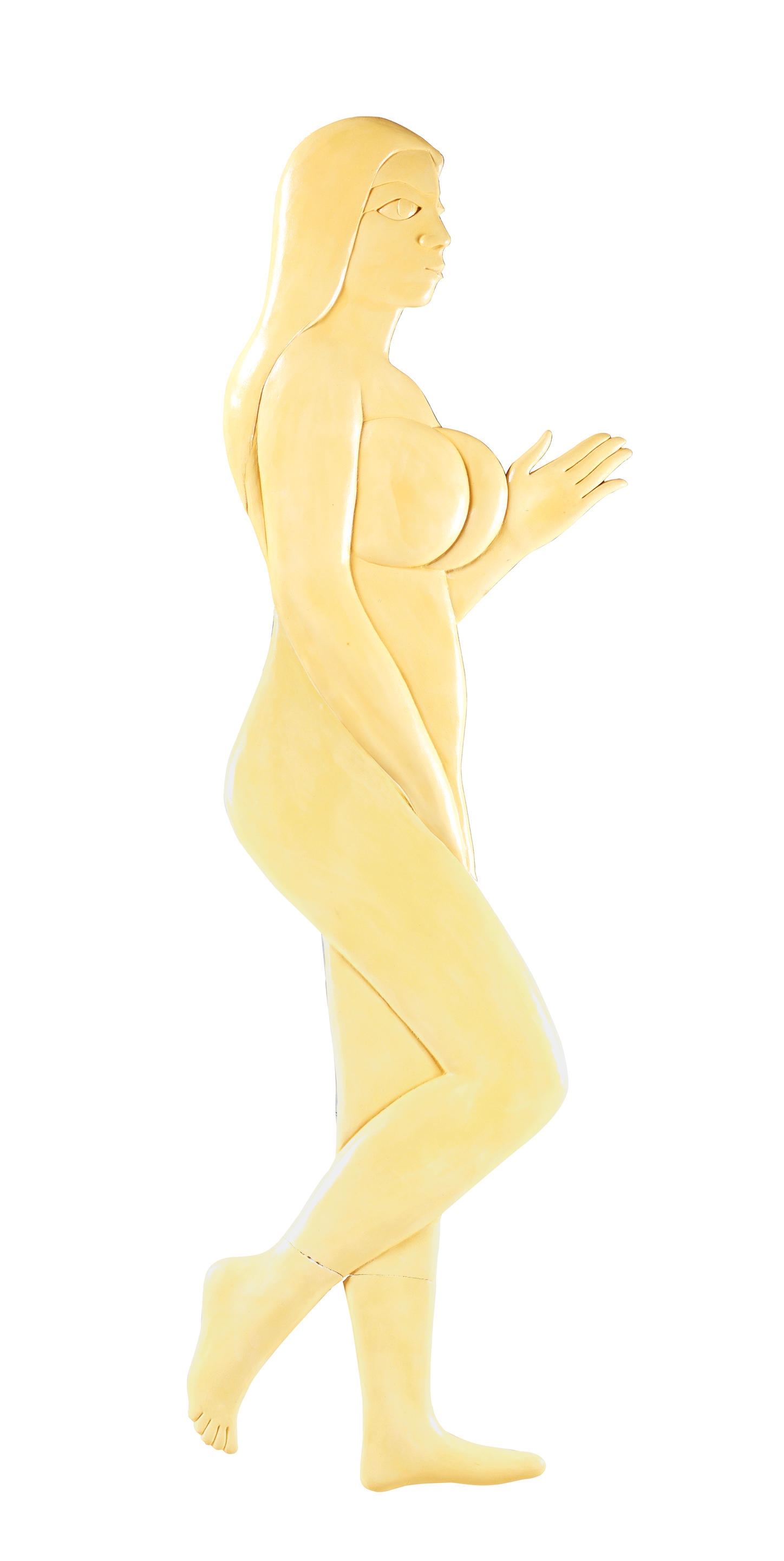 Artwork by Hamra Abbas, Pinups, Made of mixed media installation including terracotta