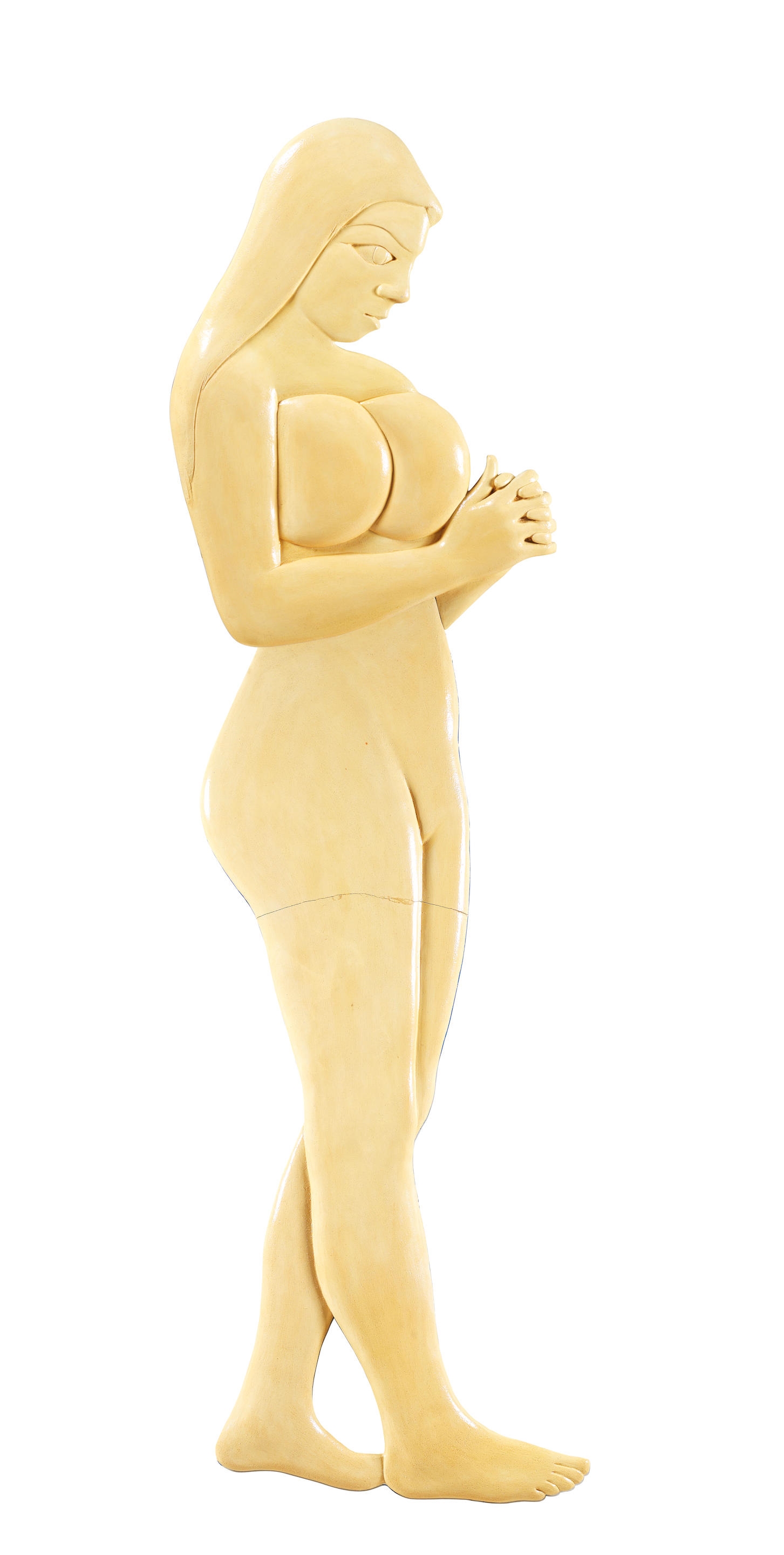 Artwork by Hamra Abbas, Pinups, Made of mixed media installation including terracotta