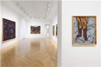 Werner Büttner: Malerei 1981–2022 - Galerie Max Hetzler, Berlin (Bleibtreustrasse 45)