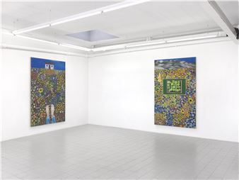 Michael Hilsman: Landscapes With Flowers - Galerie Sébastien Bertrand