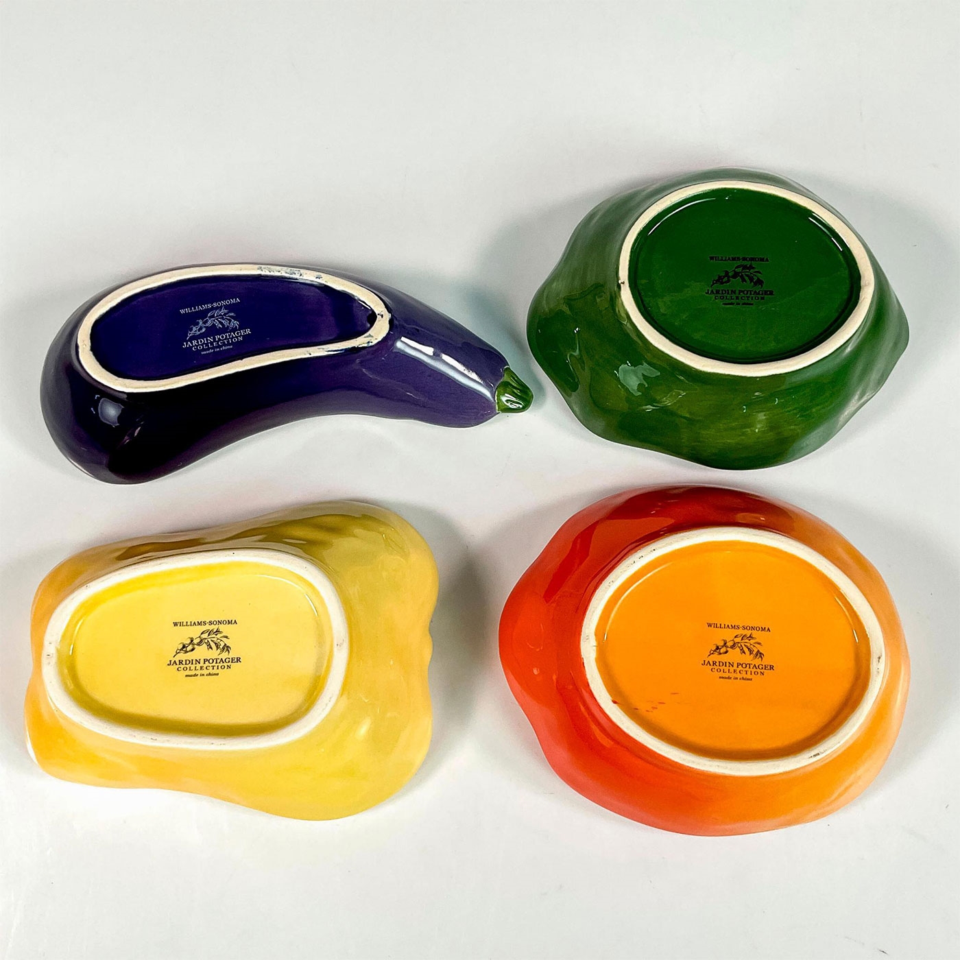 Henry Williams Set of 4 WilliamsSonoma Jardin Potager Vegetable Dip