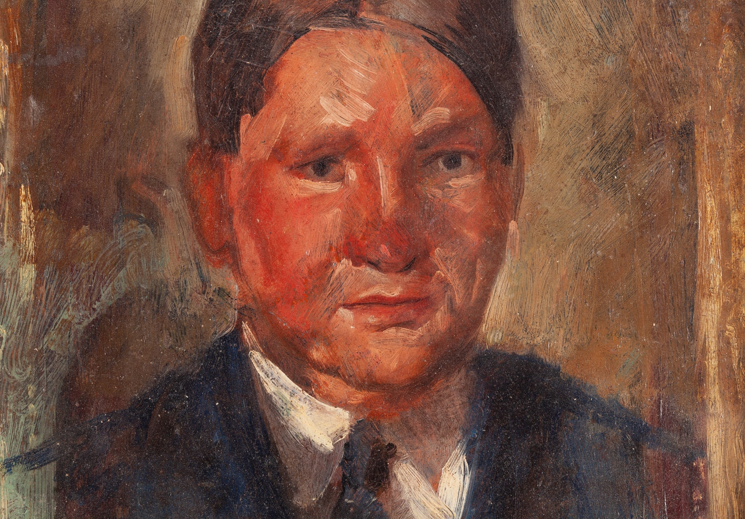Bolesław Cybis | Man portrait | MutualArt