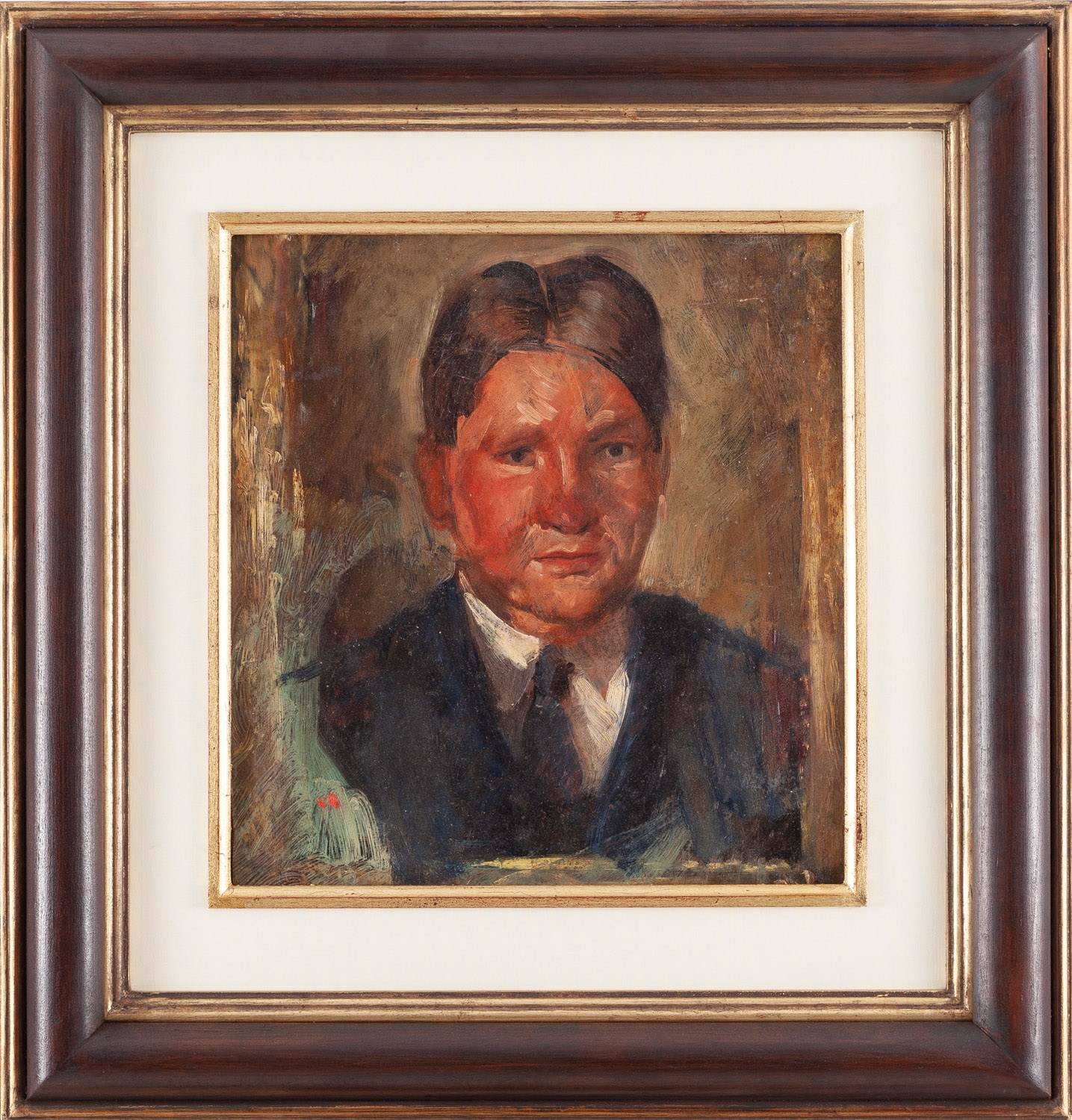 Bolesław Cybis | Man portrait | MutualArt