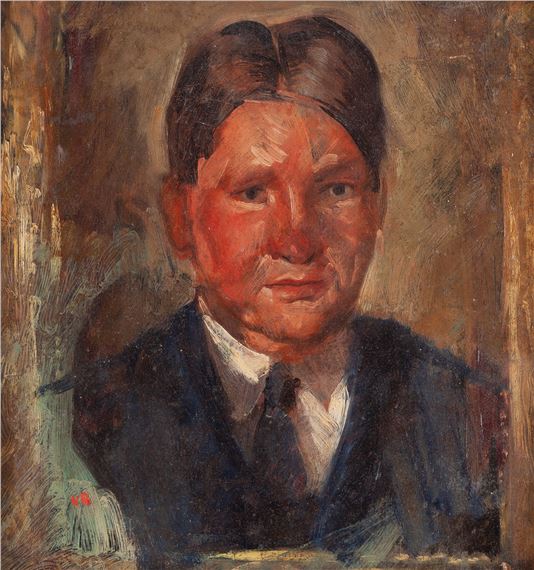 Bolesław Cybis | Man portrait | MutualArt