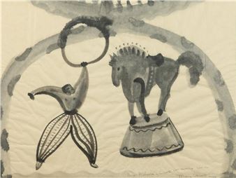 Caballo de Circo, 1979, - Mary Stuart