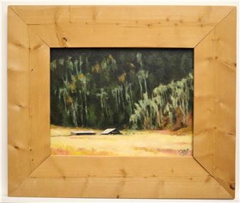 Ranch Along the Dolores, 2005, - Caroline Johnson