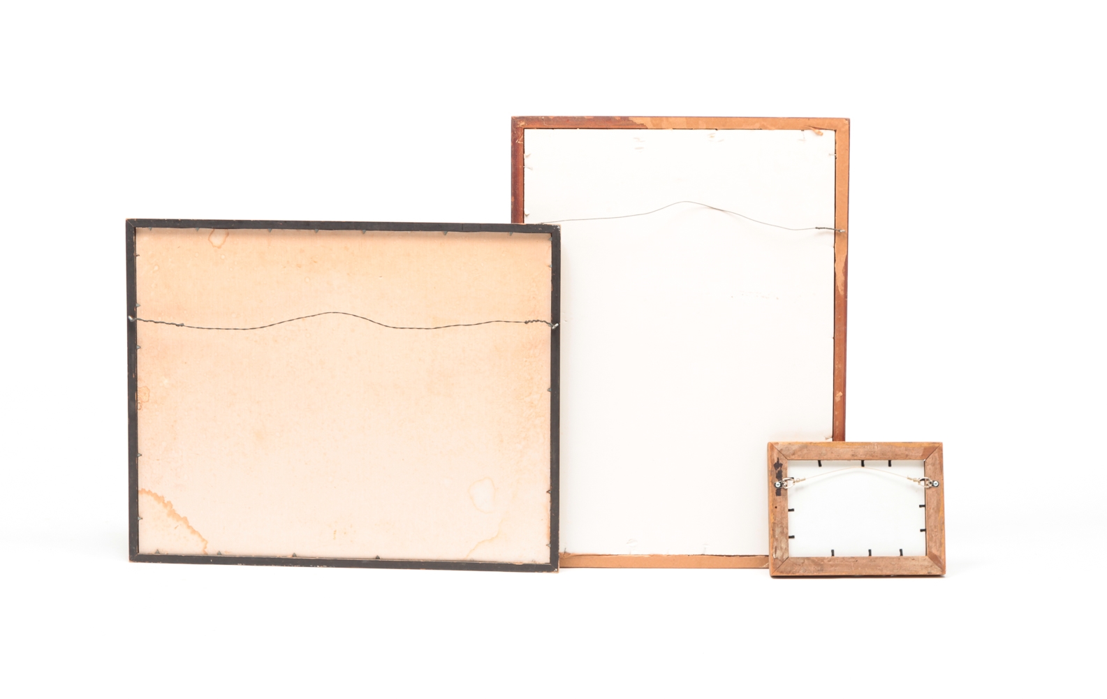 Artwork by Michael Wilson, THREE PIECES OF FOLK ART., Made of watercolor